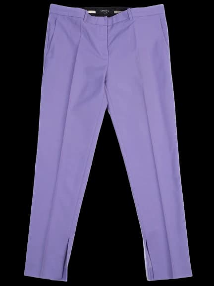 Versace Pink Wool Tailored Trousers — photo 1