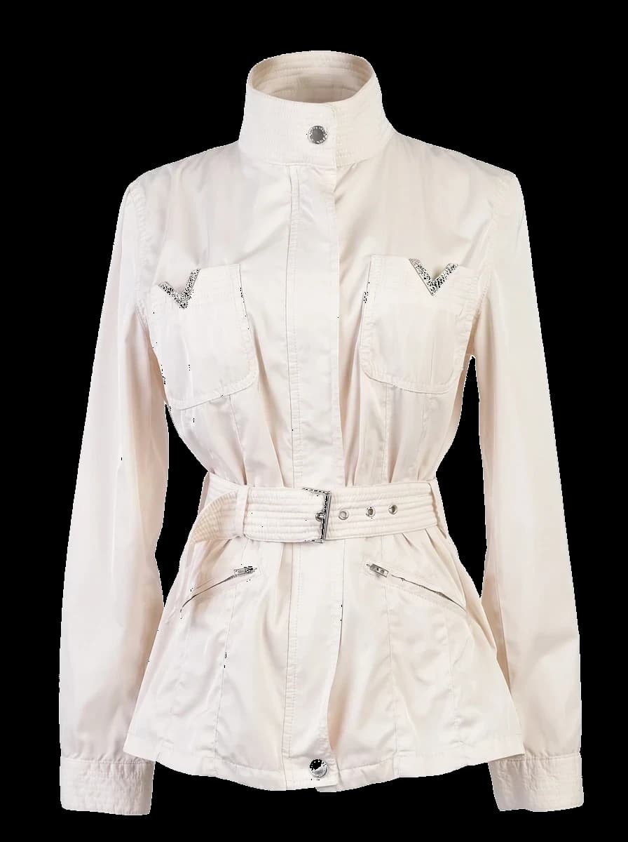 Red Valentino White Polyester Jacket — photo 1