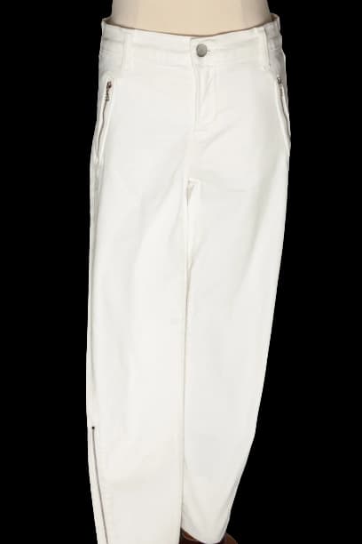 J Brand White Cotton Jeans — photo 1