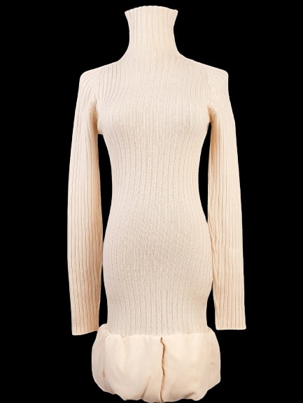 Moncler White Wool Casual — 2