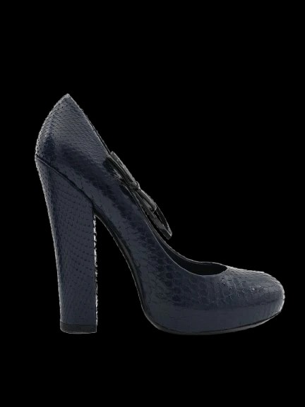 Louis Vuitton Blue Pumps — 1