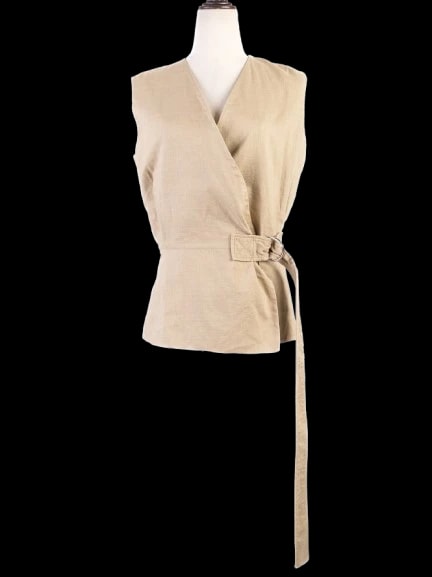 Celine Green Len Vest — 1