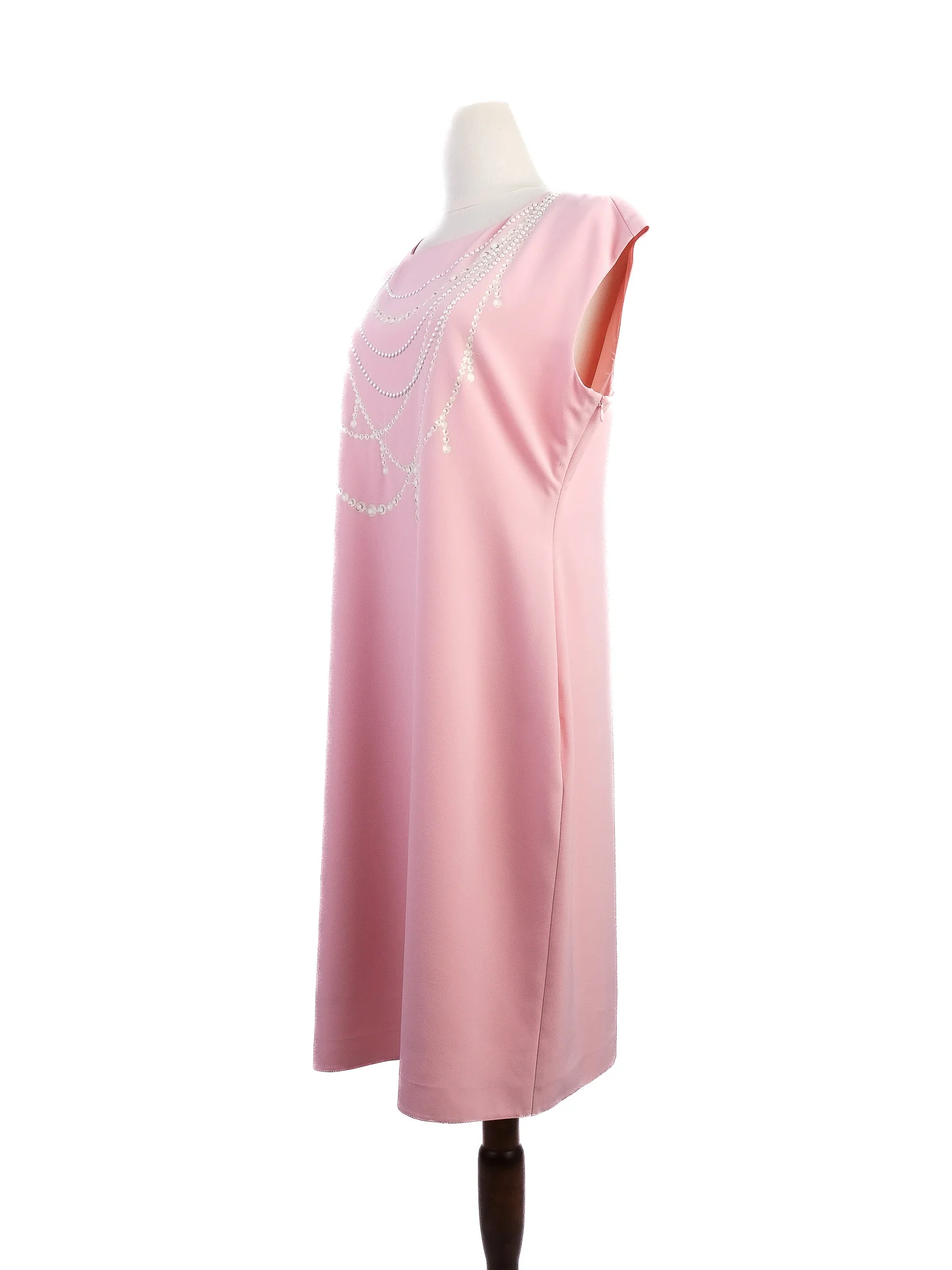 Moschino Pink Polyester Sleeveless Dress — 2