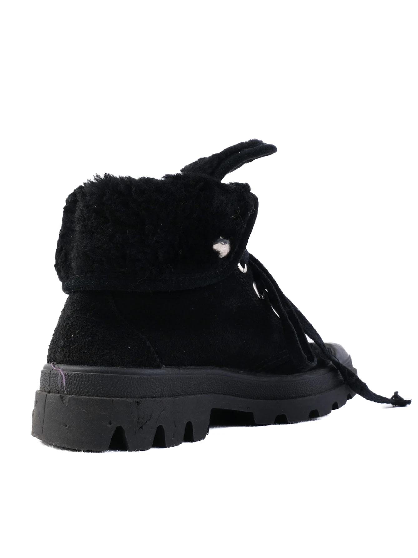 Judari Black Leather Ankle Boots — 2