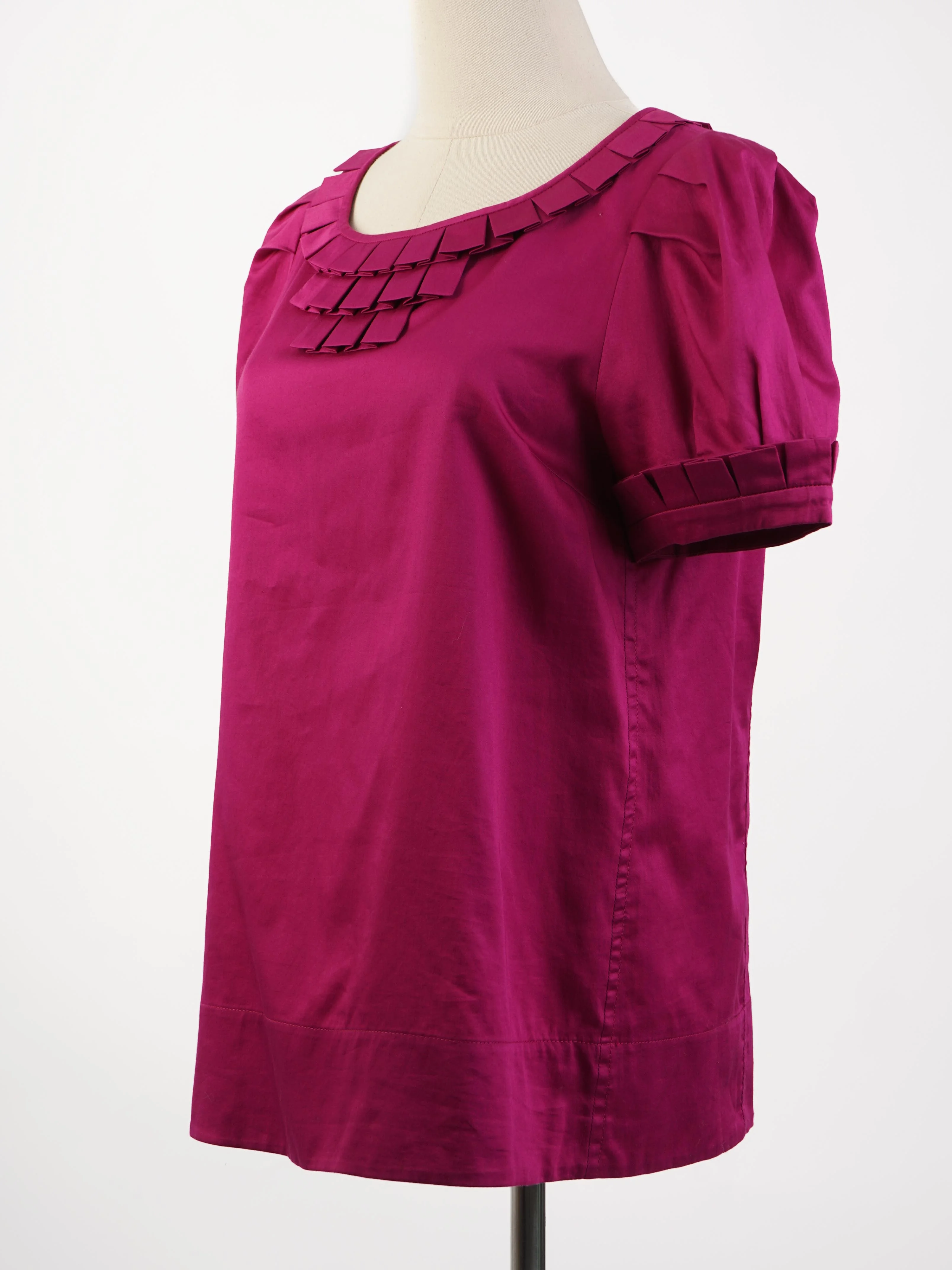 Marc Jacobs Purple Cotton T-Shirt — 2