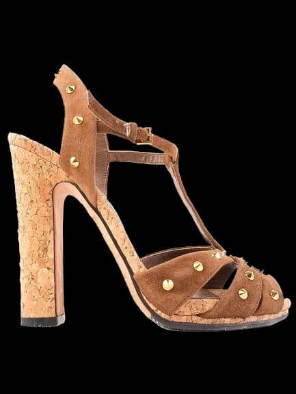Gucci Orange Sandals — photo 1