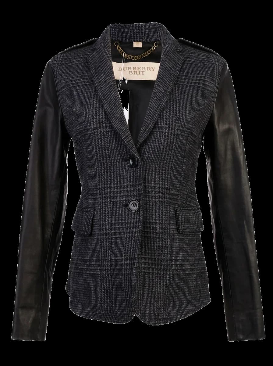 Burberry Gray Wool Blazer — photo 1