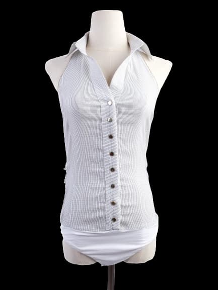 Elisabetta Franchi White Cotton Blouse