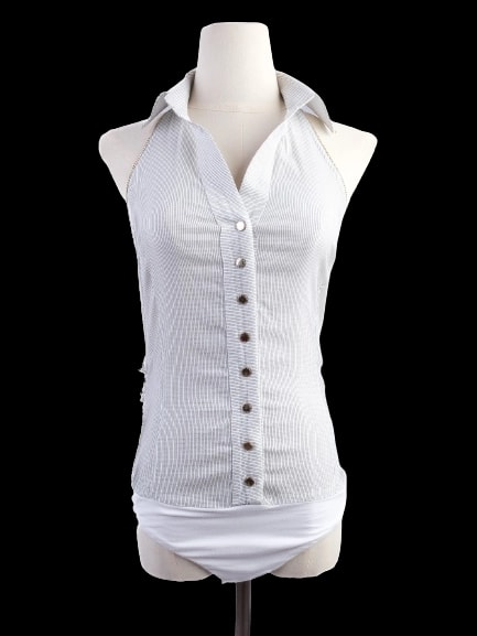 Elisabetta Franchi White Cotton Blouse — 1