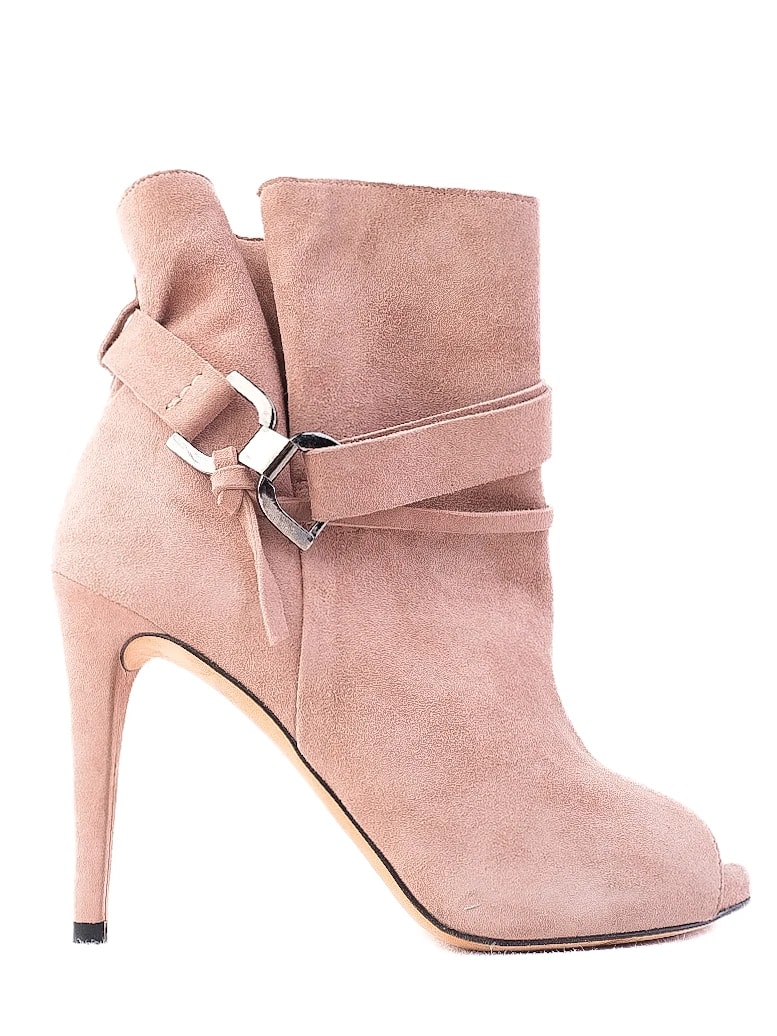 Stuart Weitzman Pink Leather Boots — 3