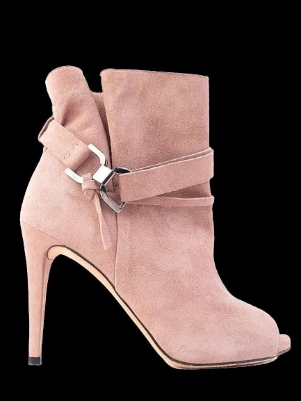 Stuart Weitzman Pink Leather Boots — 1