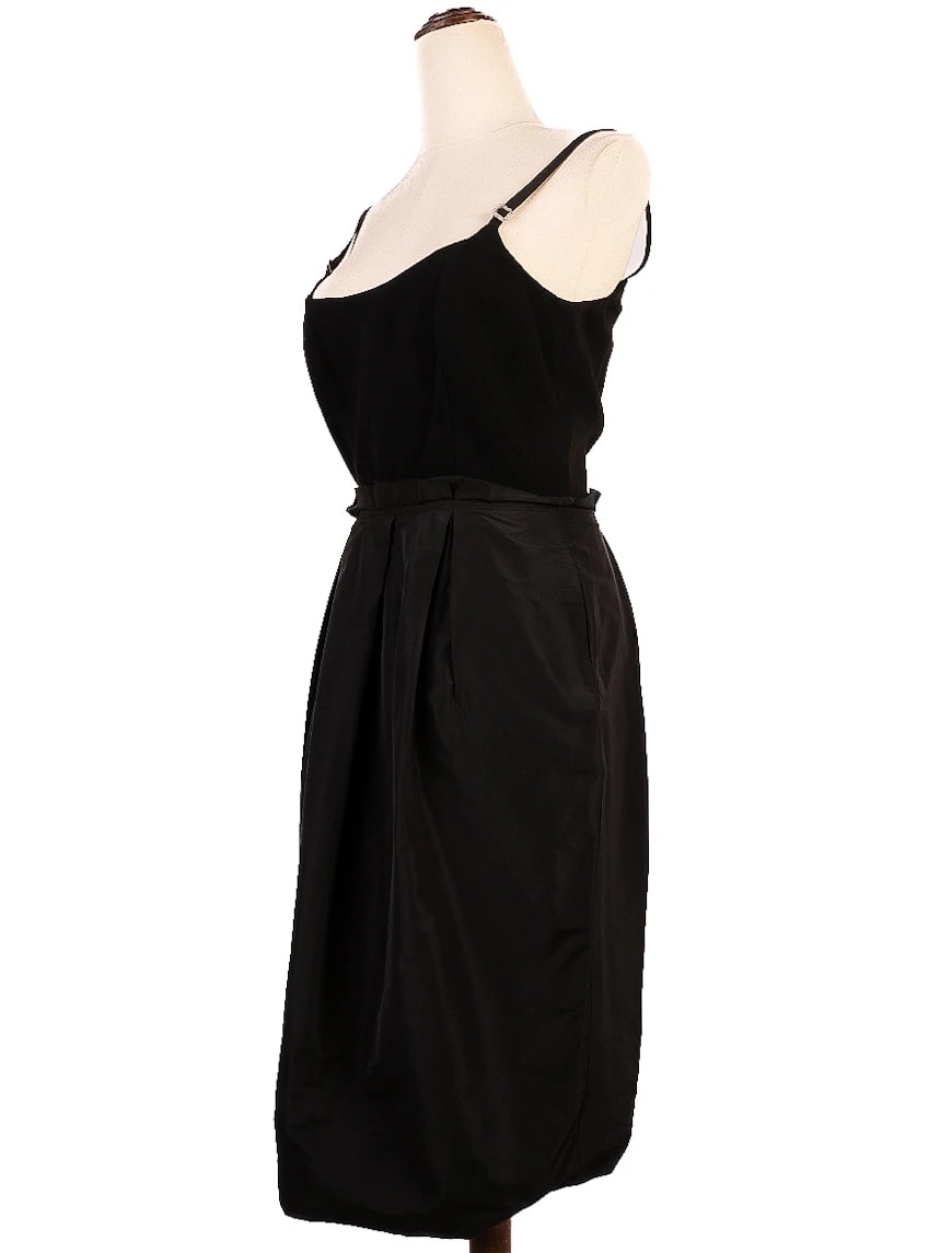 Max Mara Black Polyester Cocktail Dress — 3