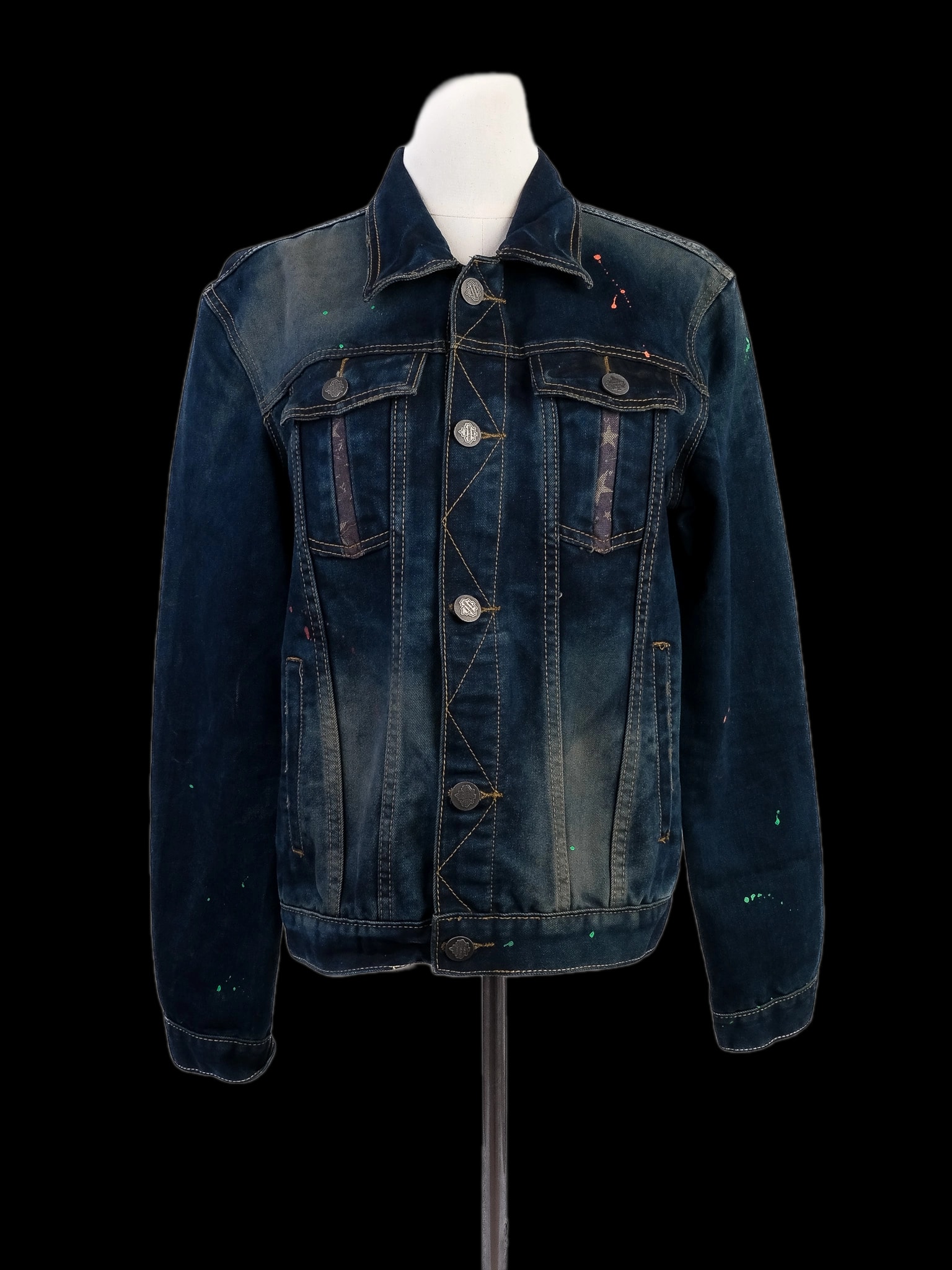 Dsquared2 Blue Cotton Denim Jacket — 1