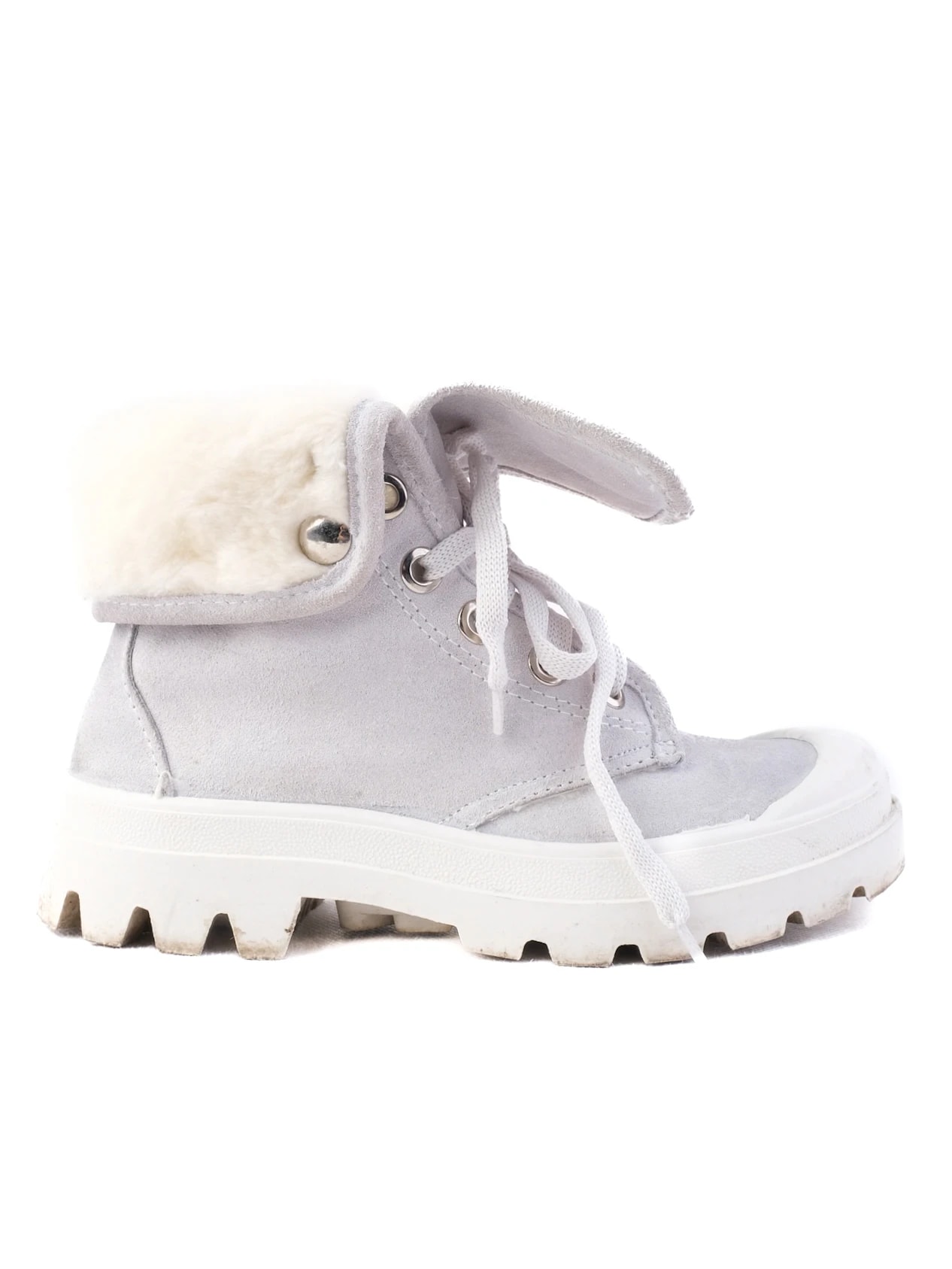 Judari Blue Leather Canvas Sneakers — 3