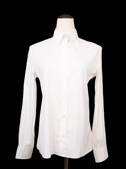 Armani Collezioni White Cotton Shirt — 1