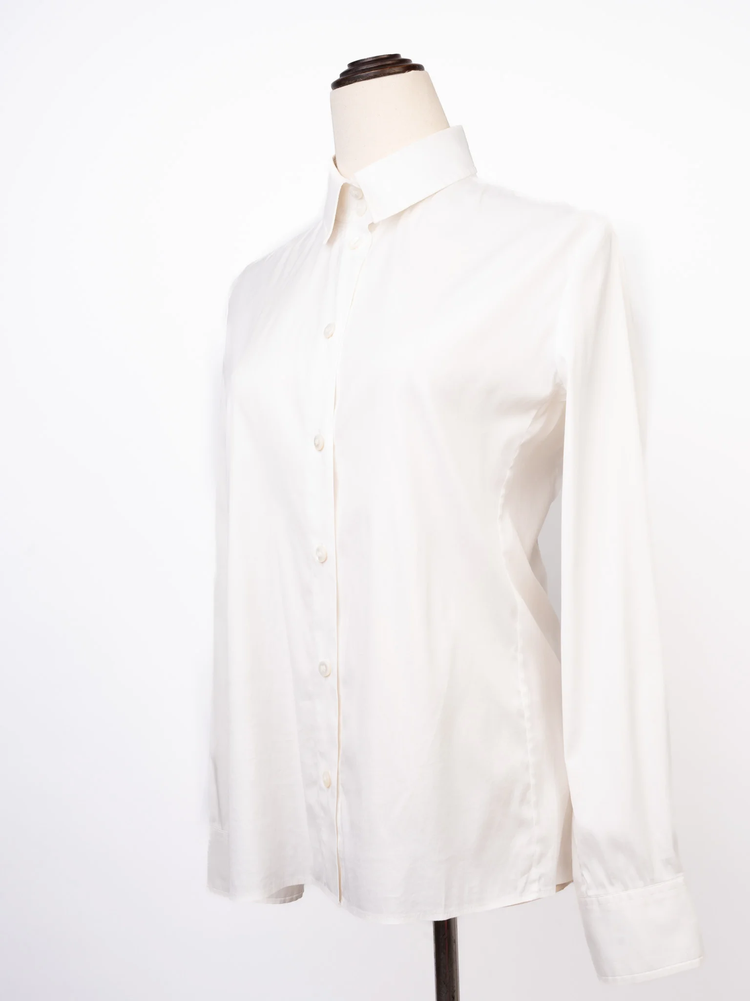 Armani Collezioni White Cotton Shirt — 2