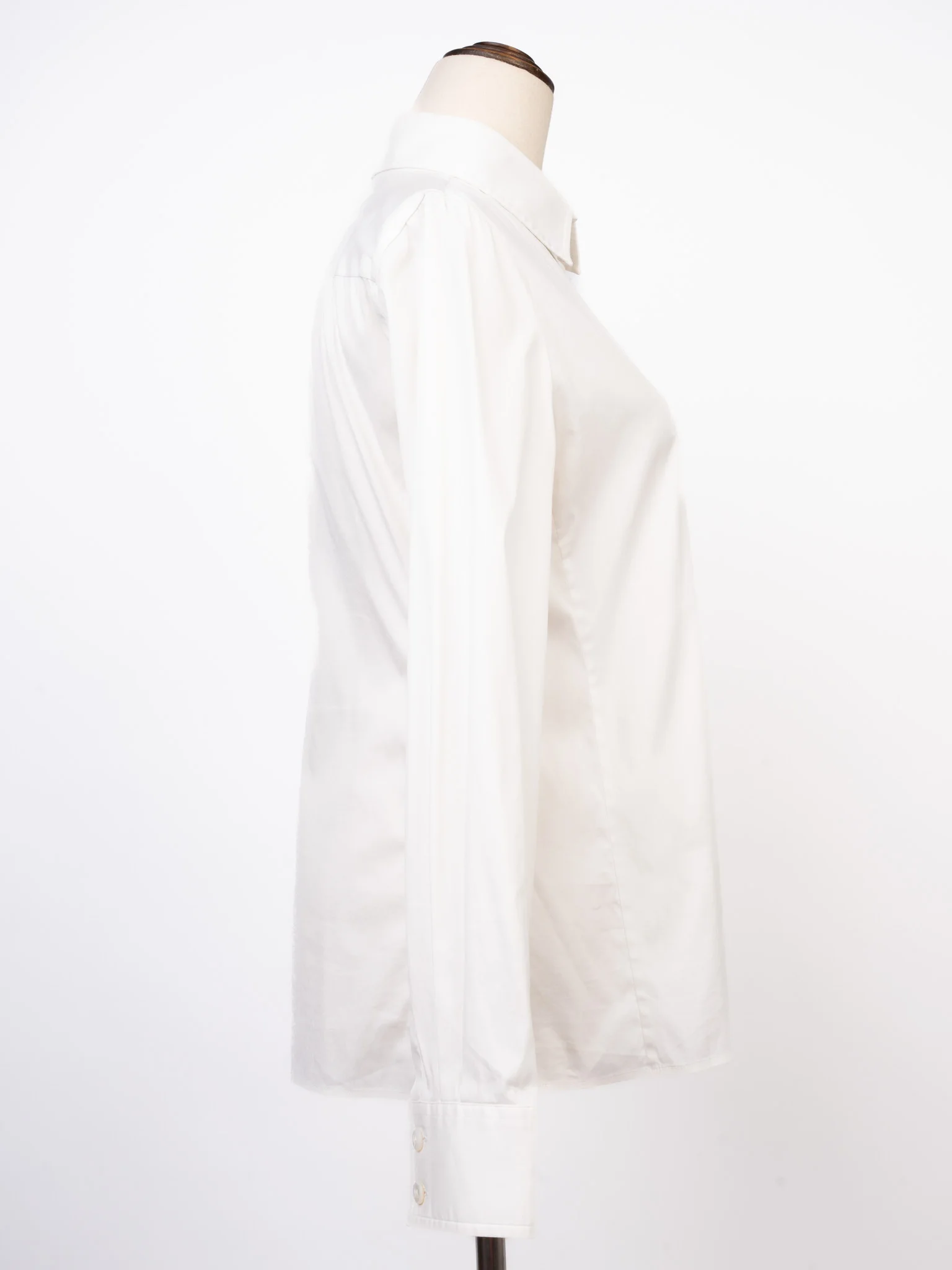 Armani Collezioni White Cotton Shirt — 3