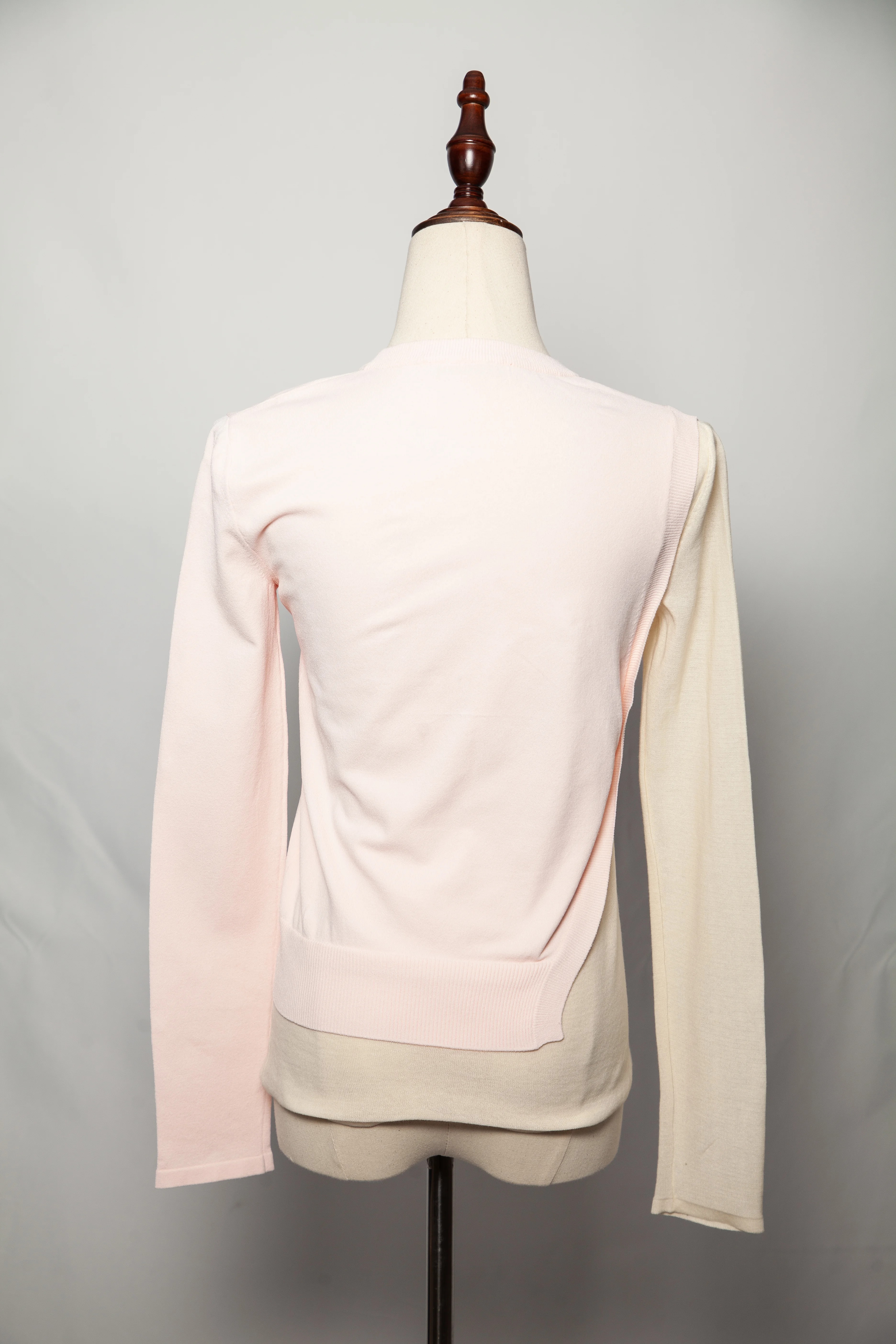 Cedric Charlier Pink Polyester Pullover — 3