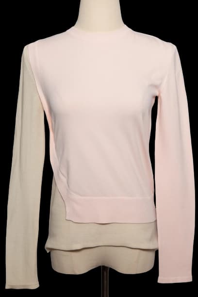 Cedric Charlier Pink Polyester Pullover — photo 1