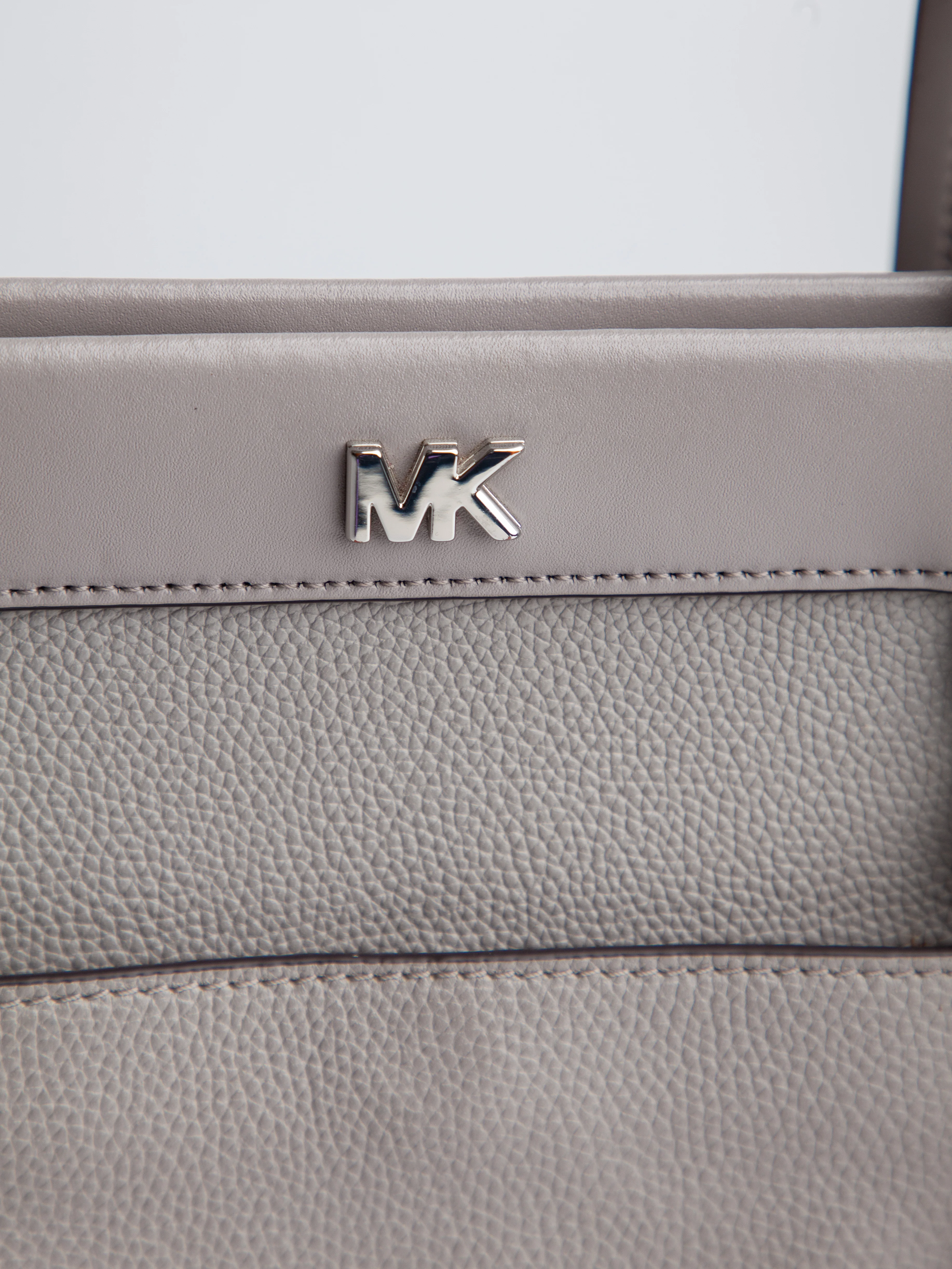 Michael Kors Gray Leather Everyday Bag — 3