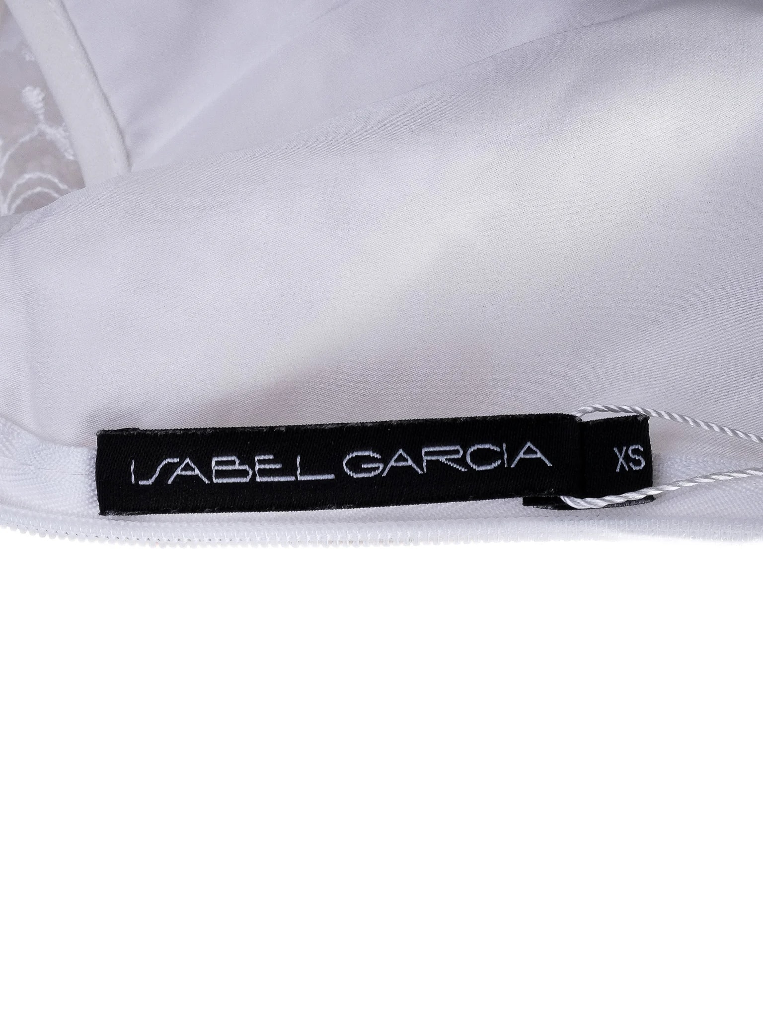 Isabel Garcia White Cotton Sleeveless Dress — 2