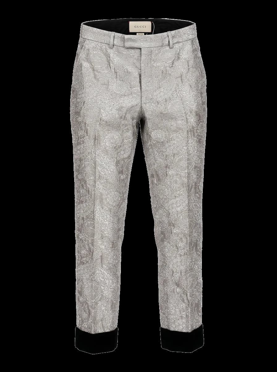 Gucci Gray Tailored Trousers