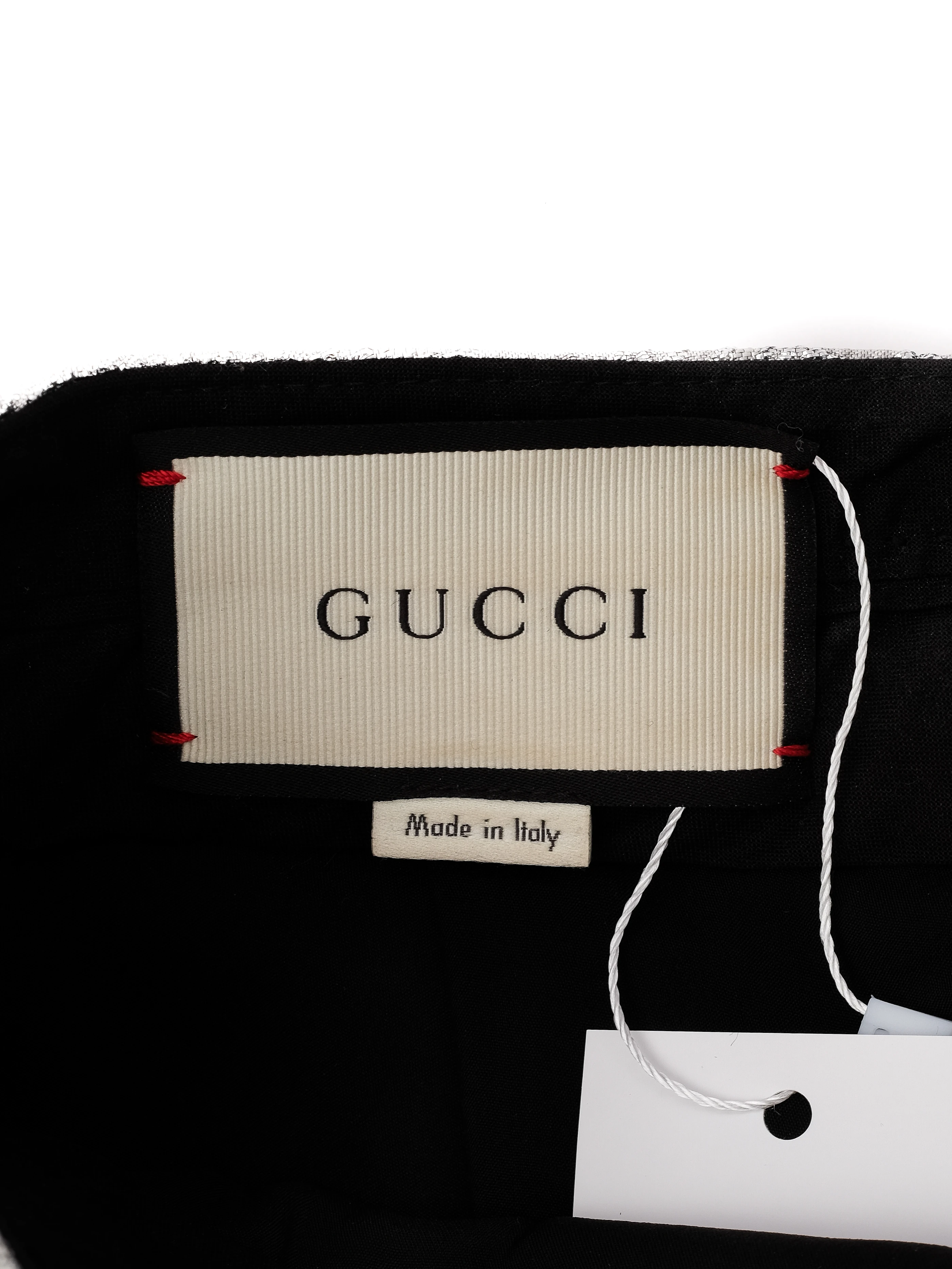 Gucci Gray Tailored Trousers — 3