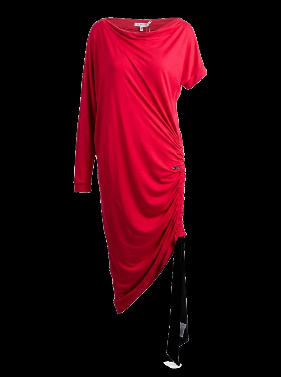 Gianfranco Ferrè Red Viscose Sleeveless Dress