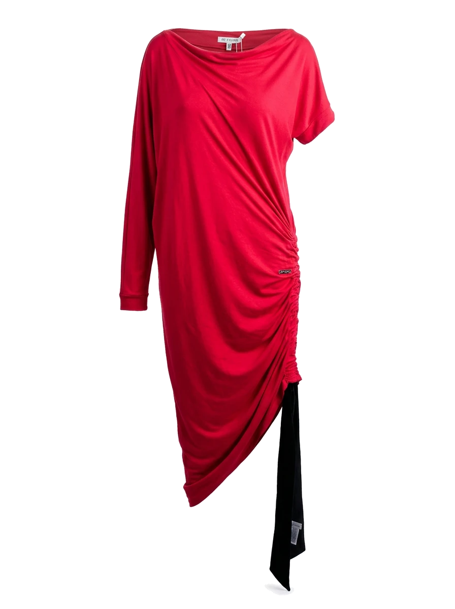 Gianfranco Ferrè Red Viscose Sleeveless Dress — 1