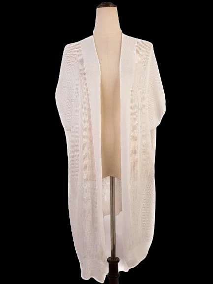 PierAntonio Gaspari White Viscose Cardigan — 1