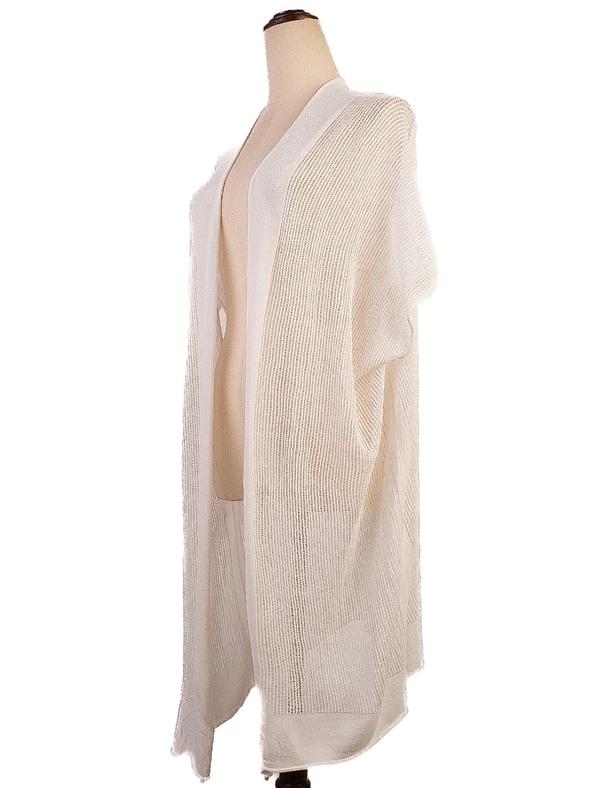PierAntonio Gaspari White Viscose Cardigan — 3