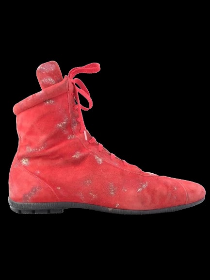 Easy by Loriblu Red Leather Ankle Boots — 1