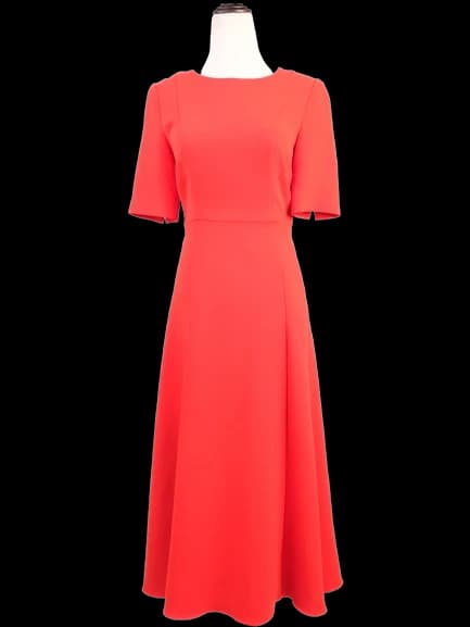 L.K.Bennett Red Polyester Evening — photo 1