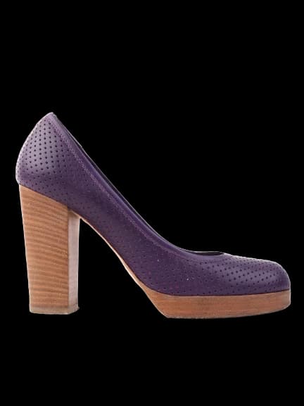 SI Rossi Purple Leather Pumps — photo 1