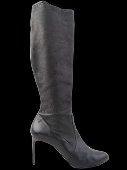 Casadei Black Leather Boots