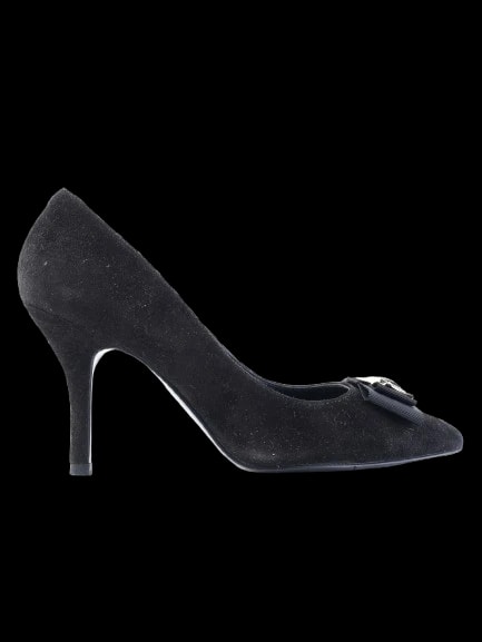 Nine West Black Genuine suede Pumps — 1