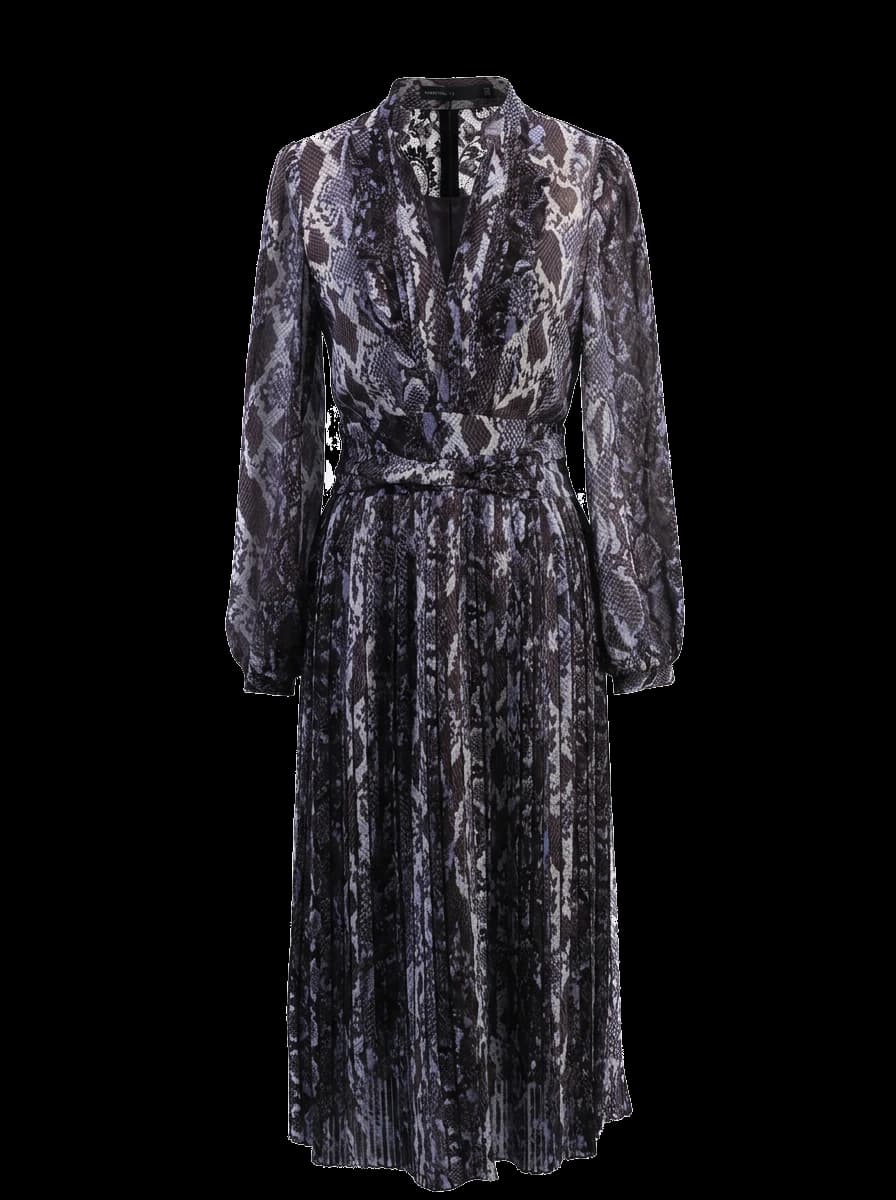 Karen Millen Purple Polyester Evening — photo 1