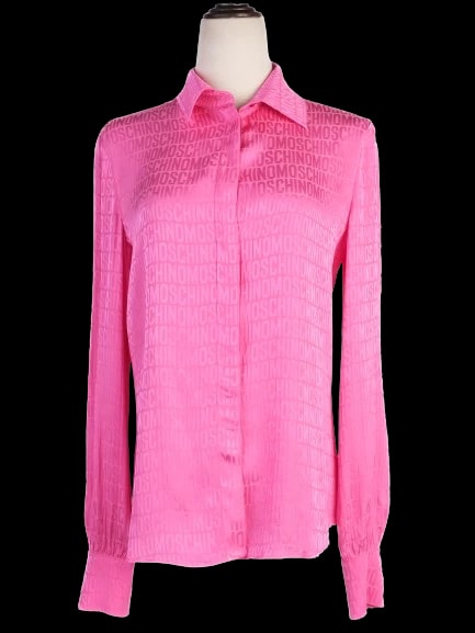 Moschino Pink Viscose Shirt — 2