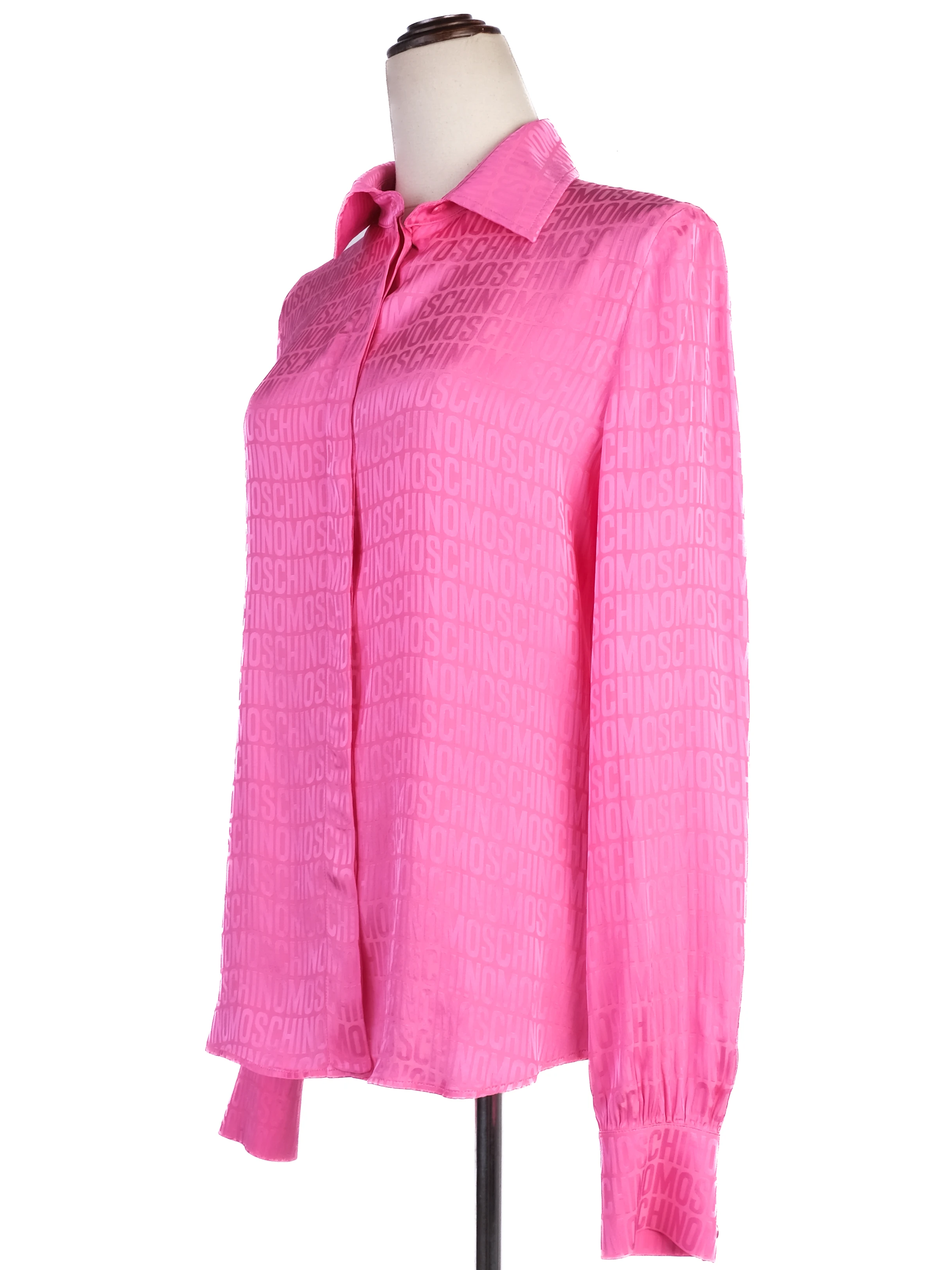Moschino Pink Viscose Shirt — 3