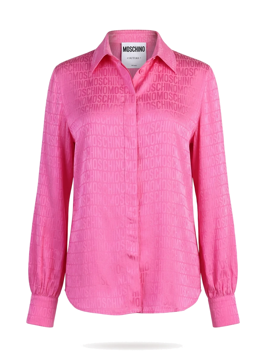 Moschino Pink Viscose Shirt — 1