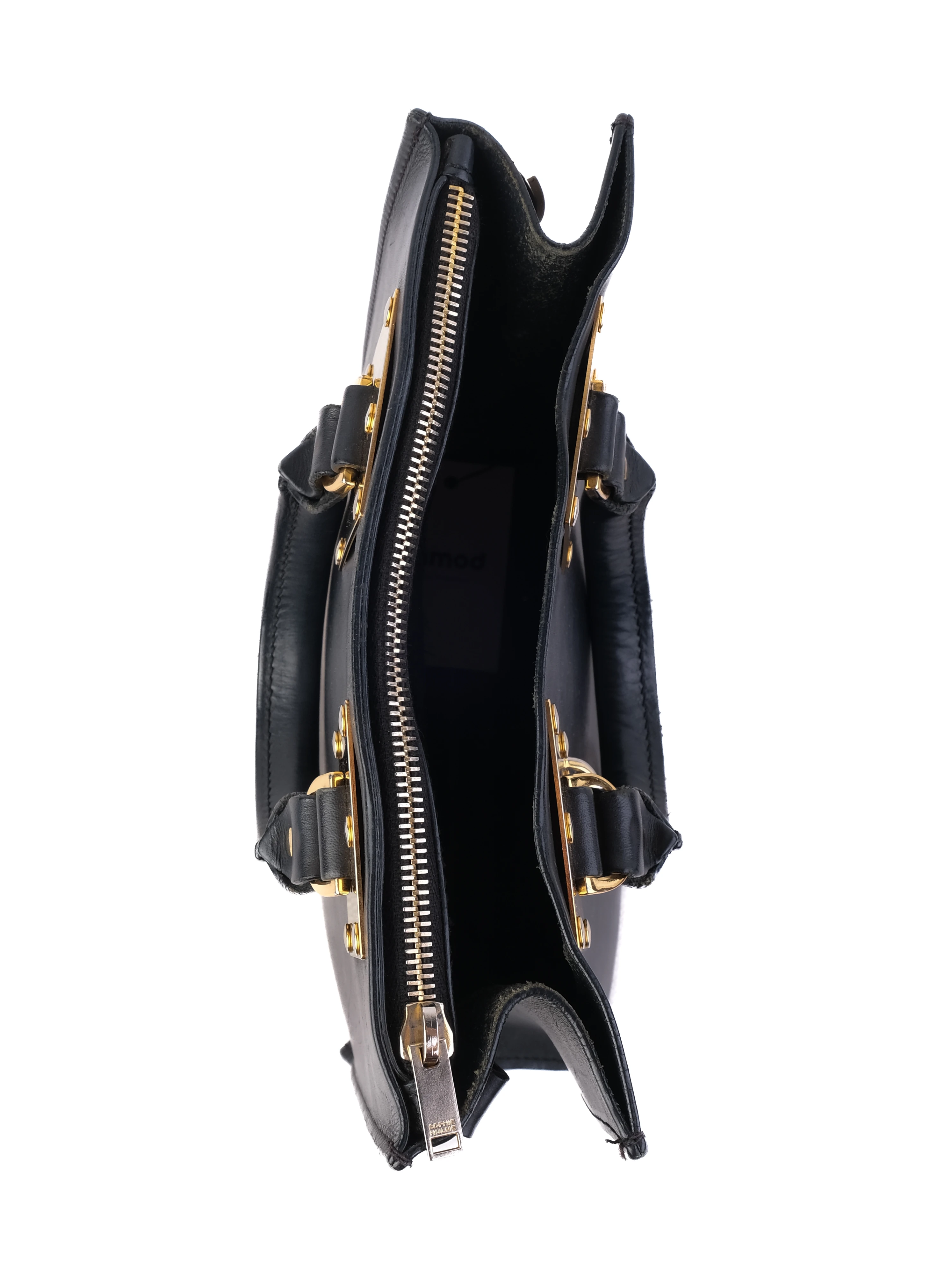 Sophie Hulme Black Leather Casual — 2