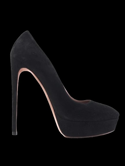 Alaia Black Leather Pumps — 1