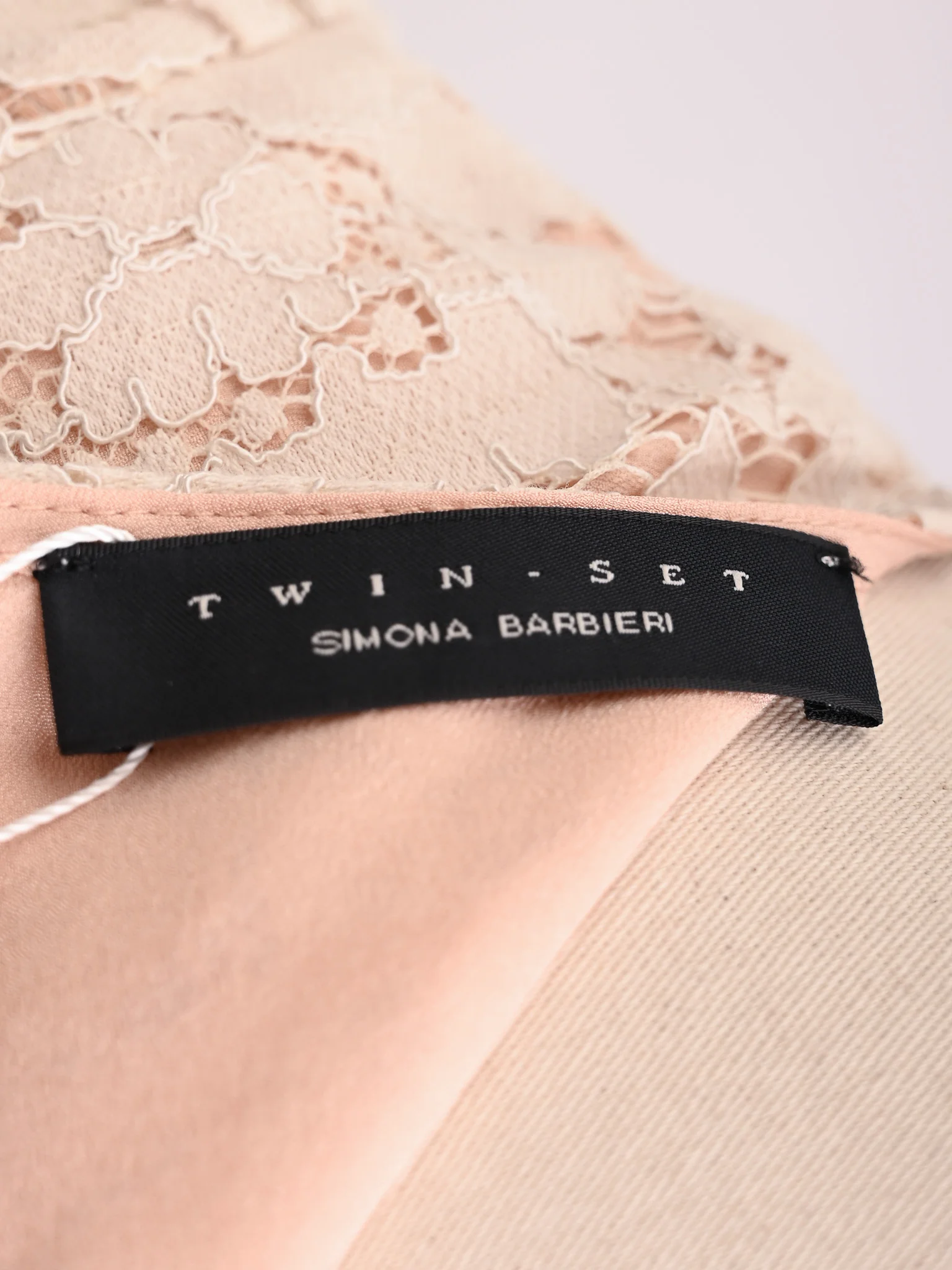 TWINSET White Polyester Midi Dress — 3