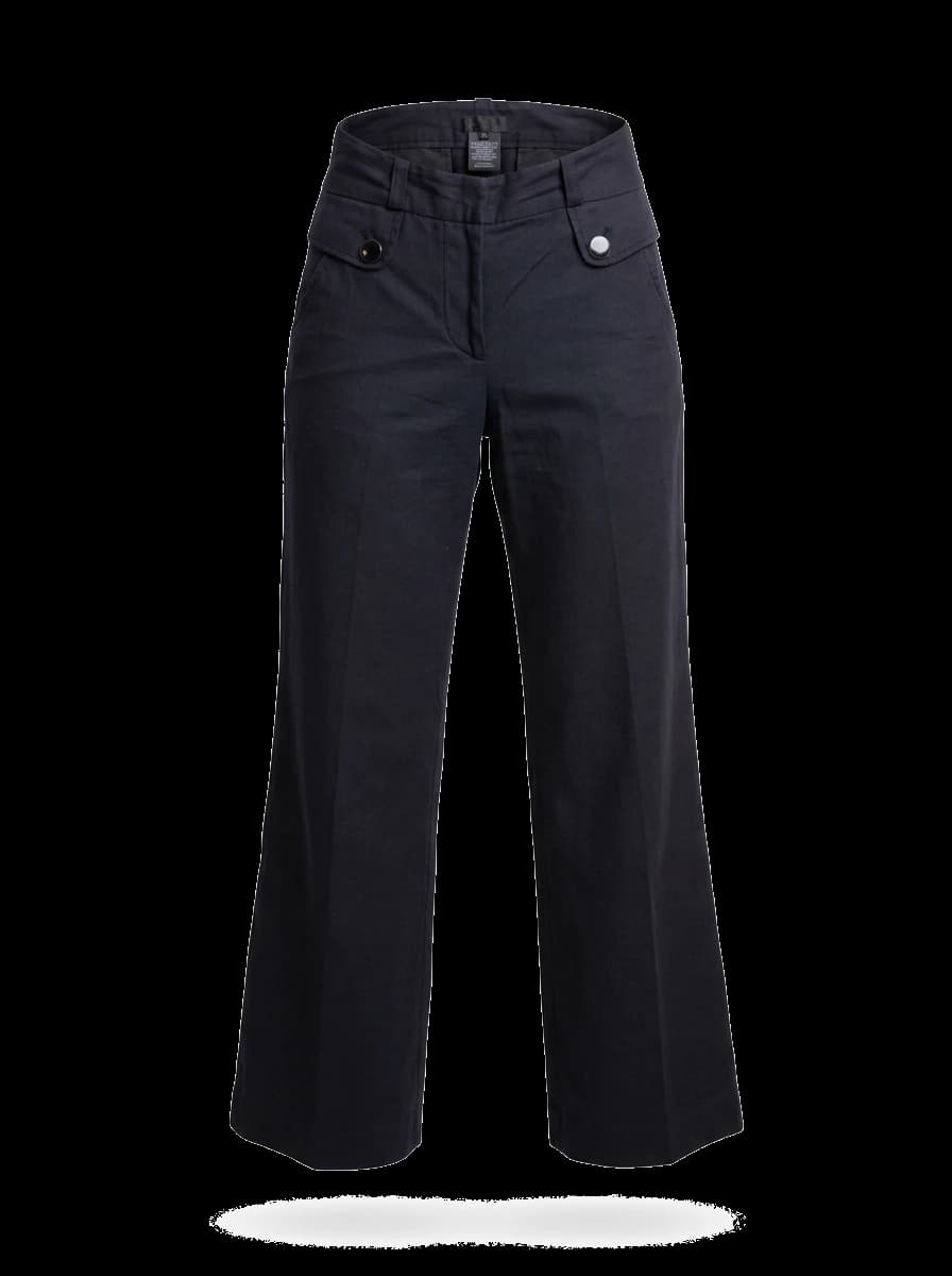 Paul Smith Black Cotton Casual Trousers