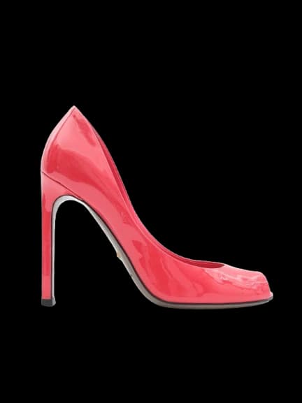 Gucci Red Leather Pumps — photo 1