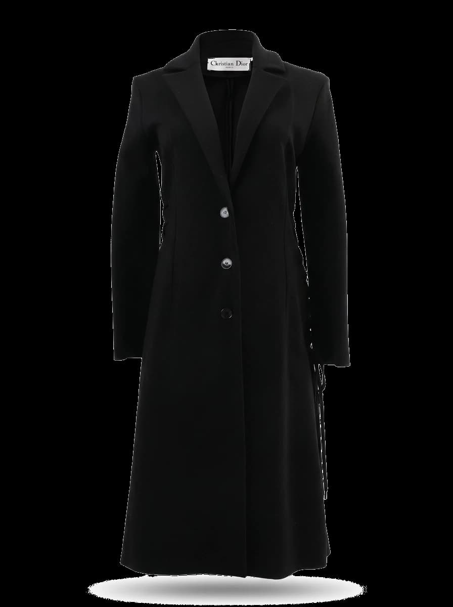 Dior Black Wool Coat — photo 1