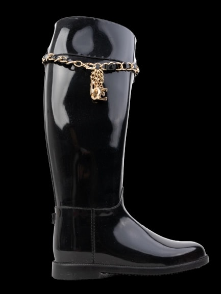 Love Moschino Black Boots — 1