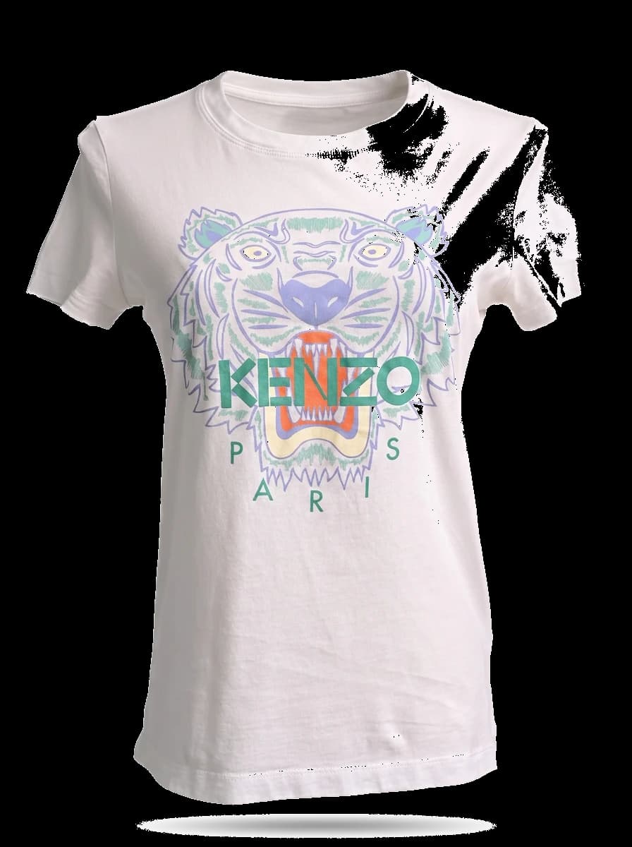 Kenzo White Cotton T-Shirt