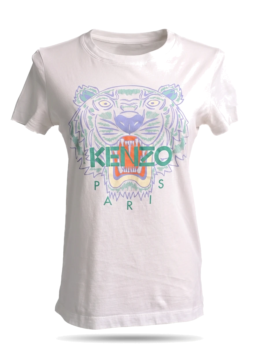 Kenzo White Cotton T-Shirt — 1
