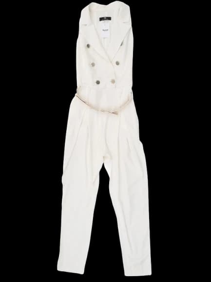 Elisabetta Franchi White Casual Jumpsuit — photo 1